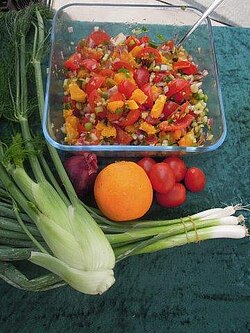 Opskrift på tomat salat