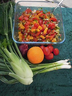Opskrift på tomat salat